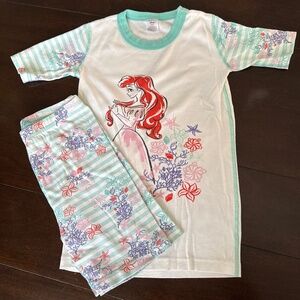 Hanna Andersson The Little Mermaid PJ set